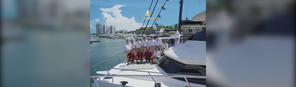 Primus Marine team at Singapore Yachting Festival