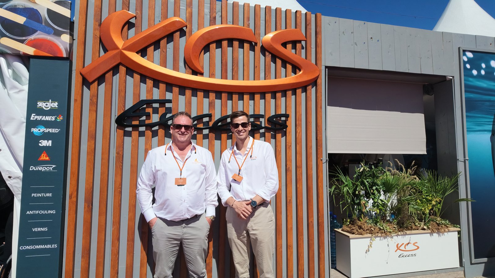 Excess Catamarans stand at Cannes