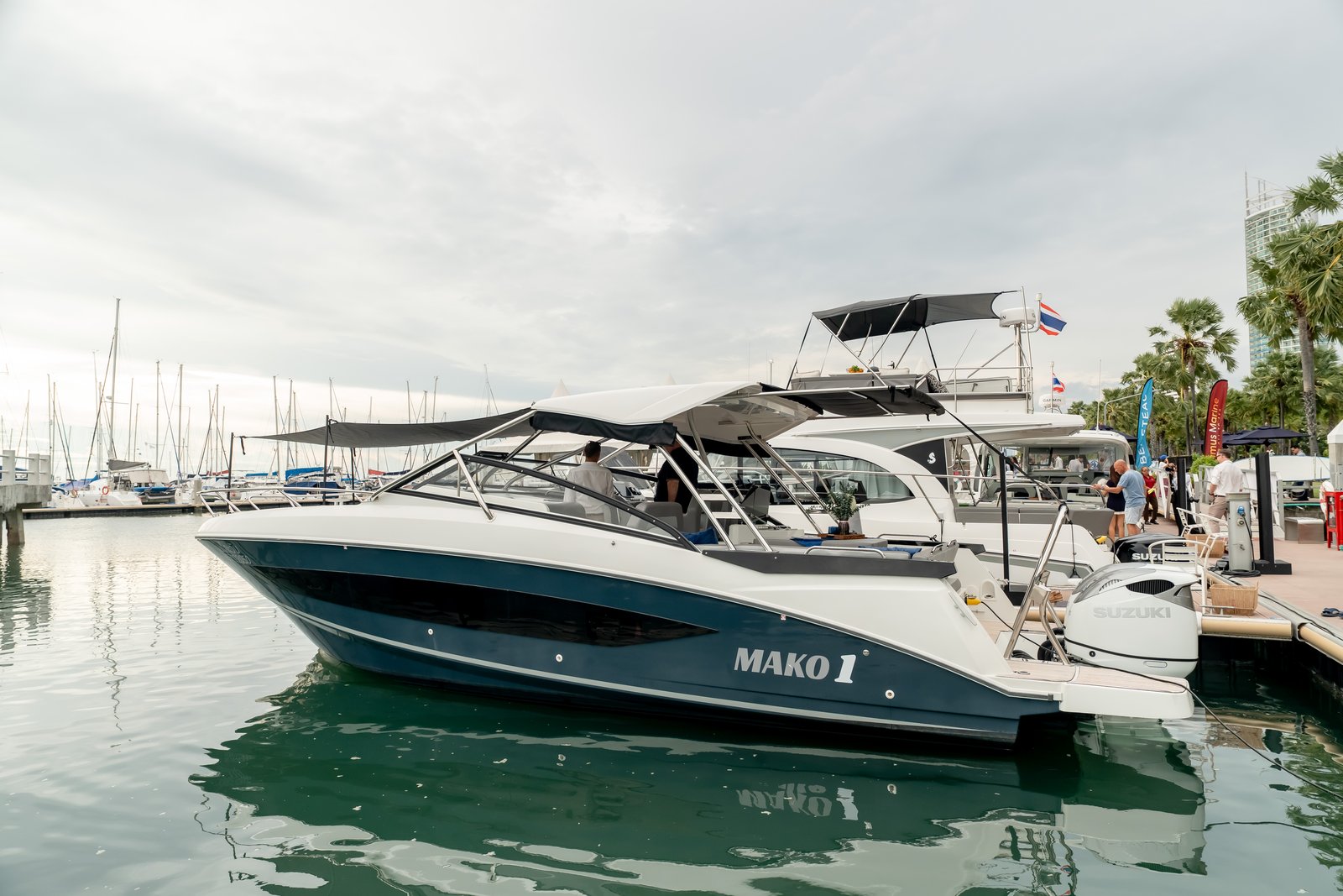 Beneteau yacht at Ocean Marina