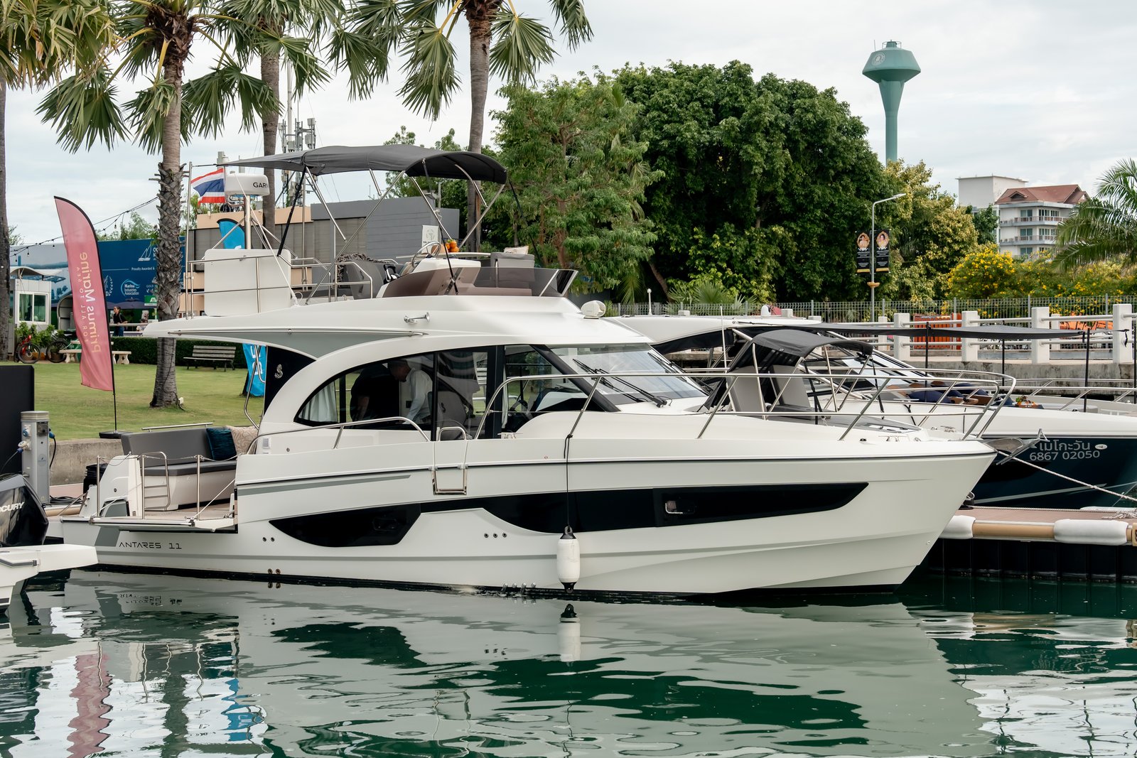 Beneteau on display at the Open Day